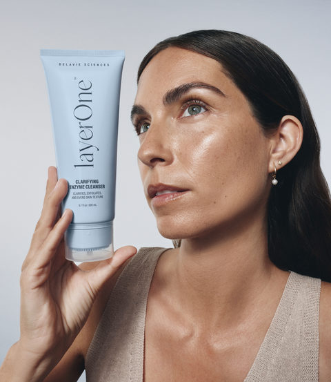 layerOne Clarifying Enzyme Cleanser – Delavie Sciences
